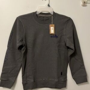 NWT Unisex Men’s XXS Women’s XS Patagonia Sweatshirt Gray